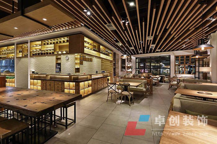 餐飲店面裝修設(shè)計(jì)圖片、餐飲店裝修效果圖、餐飲店裝修案例