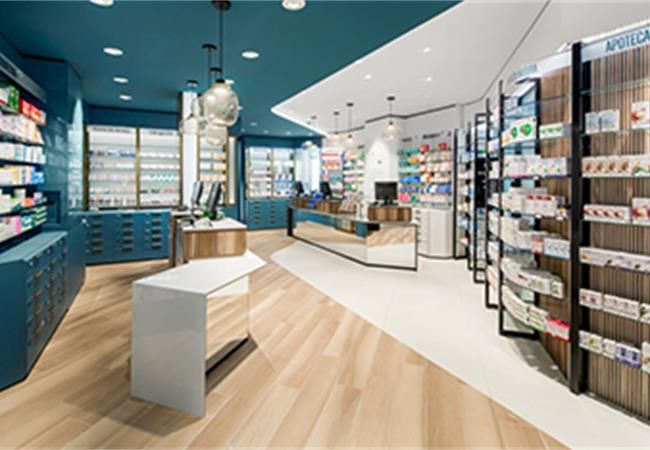 合肥化妝品店裝修展柜怎么選？這樣設(shè)計(jì)太貼心了
