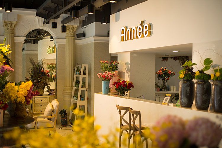 合肥花店裝修設計效果圖