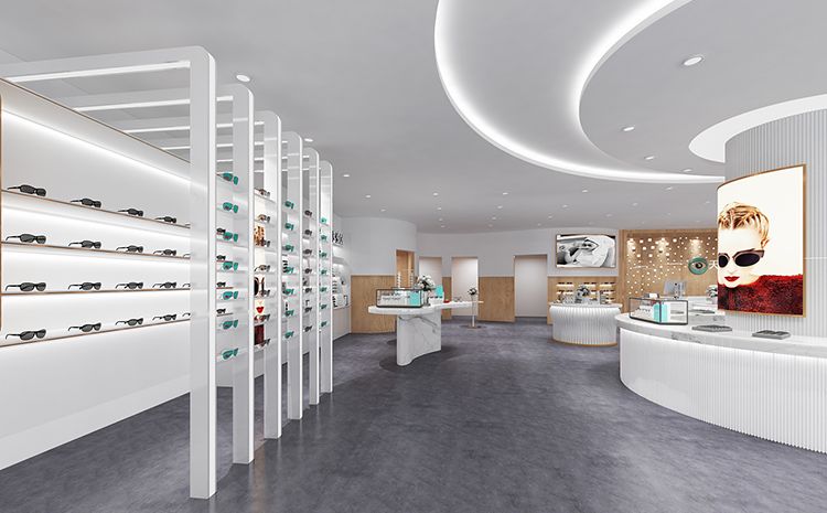 合肥眼鏡店裝修公司哪家比較專業(yè)？眼鏡店裝修設(shè)計圖