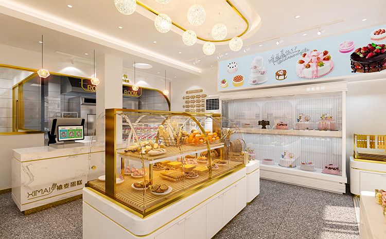 合肥蛋糕店設(shè)計(jì)原則？好看的蛋糕店裝修效果圖案例