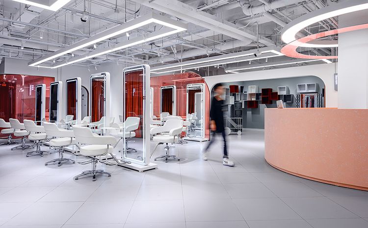 合肥美發(fā)店設(shè)計(jì)，如何巧妙利用裝修來(lái)吸引顧客主動(dòng)進(jìn)店?