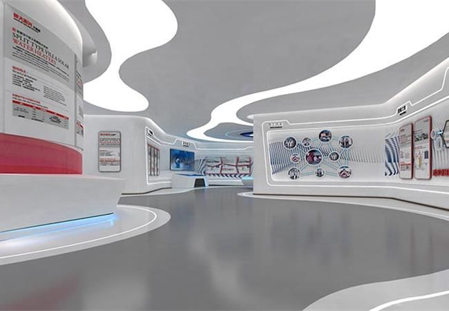 合肥企業(yè)展廳設(shè)計上怎么營造空間美感呢？