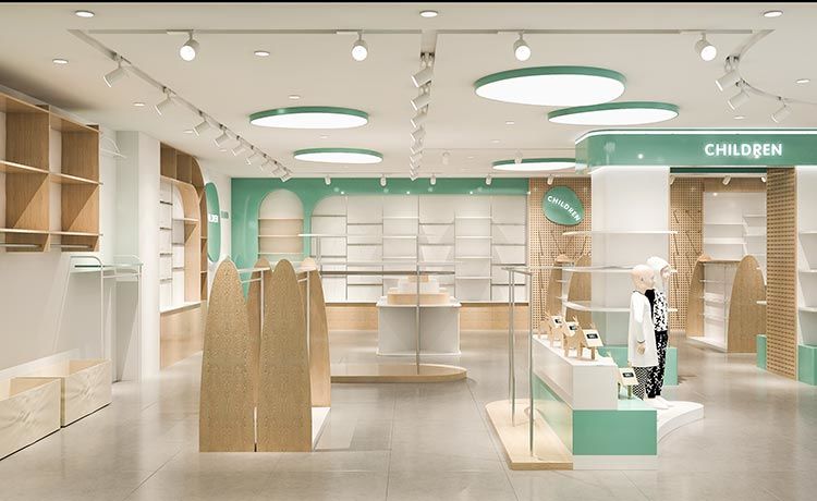 合肥母嬰店怎么設(shè)計？母嬰店裝修效果圖參考