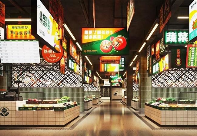 ?合肥農(nóng)貿(mào)市場裝修規(guī)劃，菜市場裝修方案設計要點