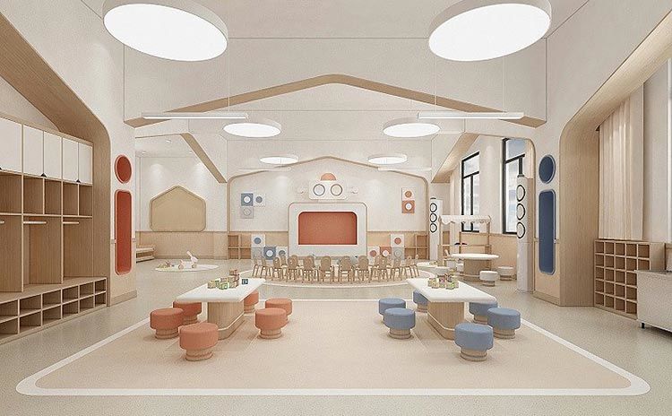 合肥幼兒園裝修設計要重視哪些內(nèi)容？卓創(chuàng)裝飾告訴你