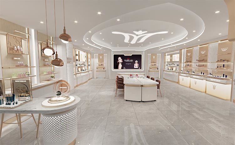 合肥化妝品店裝修，如何通過(guò)裝修提高店面的附加值？