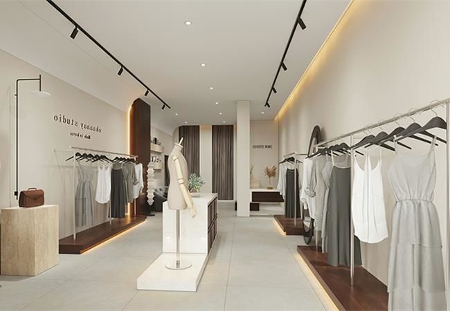 合肥服裝店裝修原則，輕松打造時(shí)尚店鋪